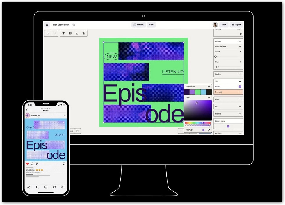 интерфейс сервиса